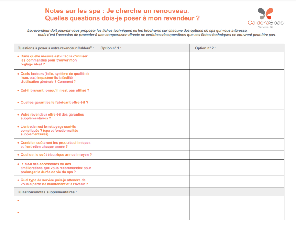 Caldera - Régénération